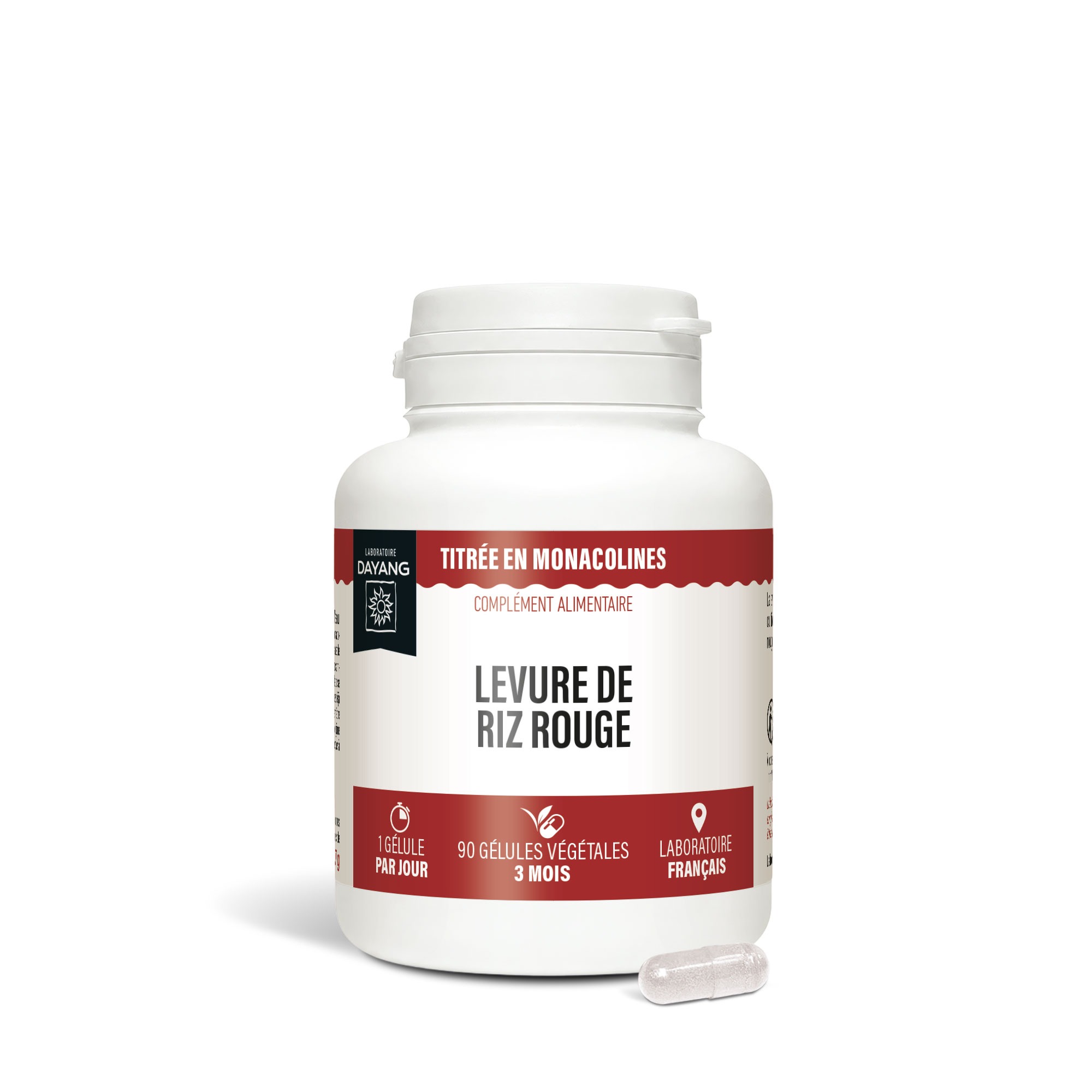 Levure de riz rouge 2,9 mg